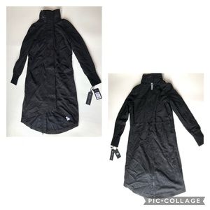 Blanc Noir Drape Front Anorak black BLC54700 XS